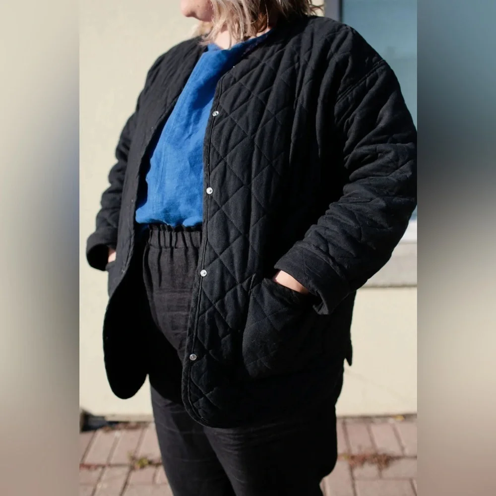 Shelter Milo Quilted Coat - Picture 3 of 5